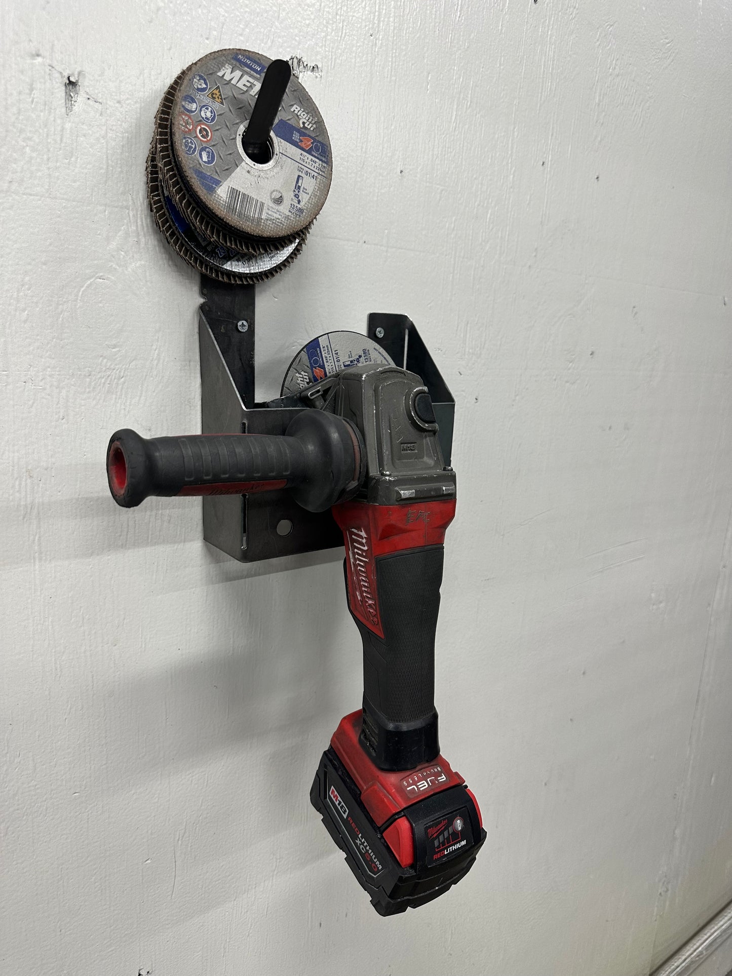 Wall Mount Holder for Angle Grinders