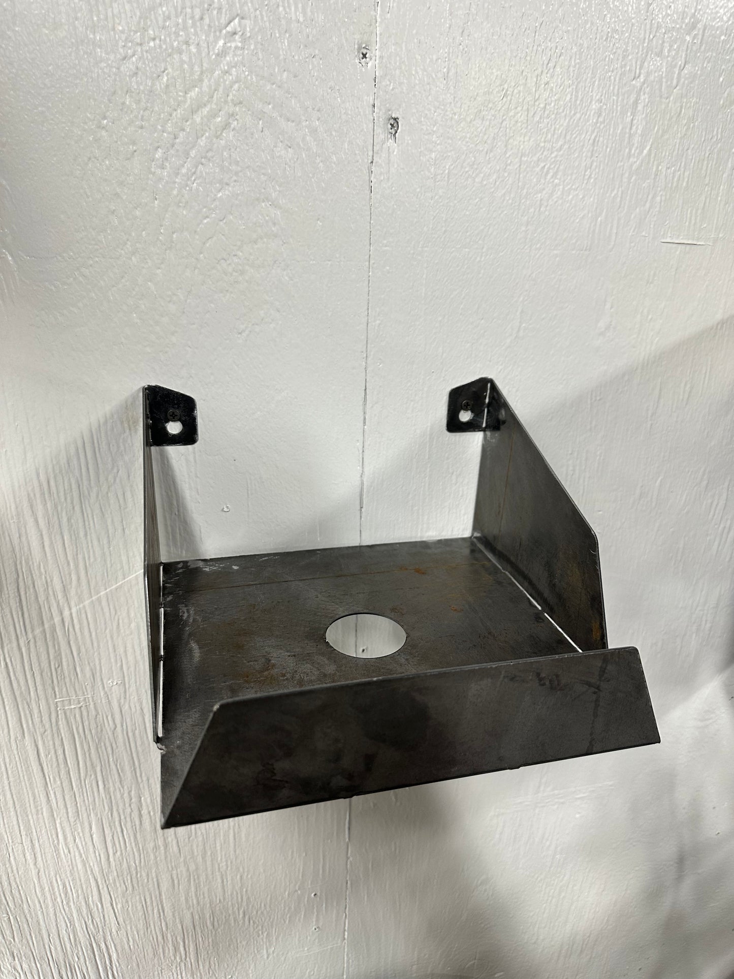 Wall Mount Holder for a Box of Shop Rags